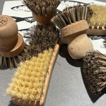 Spülbürsten mit Naturborsten