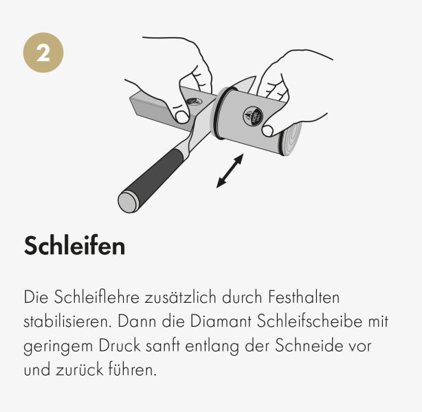 Horl, Messerschleifer, Funktion